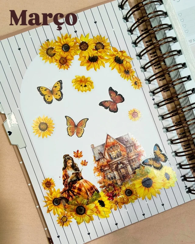 Que março traga aconchego e bem estar 🍁🍂🥮Colagem com o tema outono 🌟#stickers #stickerlove #planwithme #capadomes #plannerdecoration #myplanner #plannerdecorado #scrapbook #scrapcollage